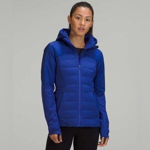 lululemon athletica Blue Hooded Jacket